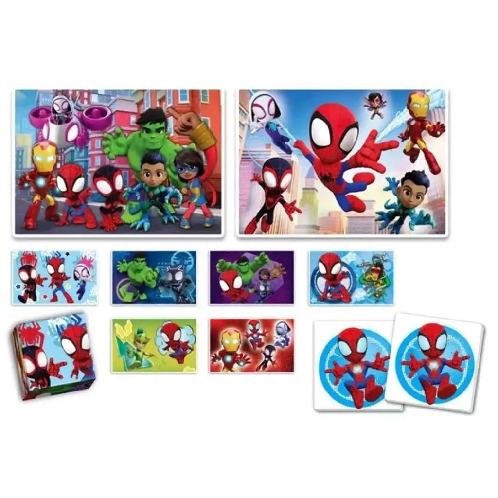 Edukit: Spidey 4-in-1 Spielesammlung - Clementoni kép 2