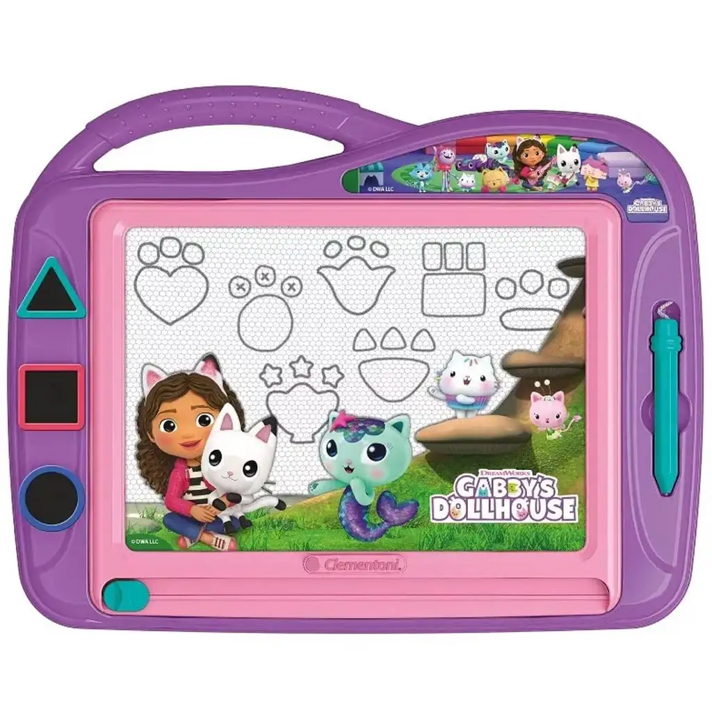 Gabis Puppenhaus: Magnetische Zeichentafel - Clementoni kép 2