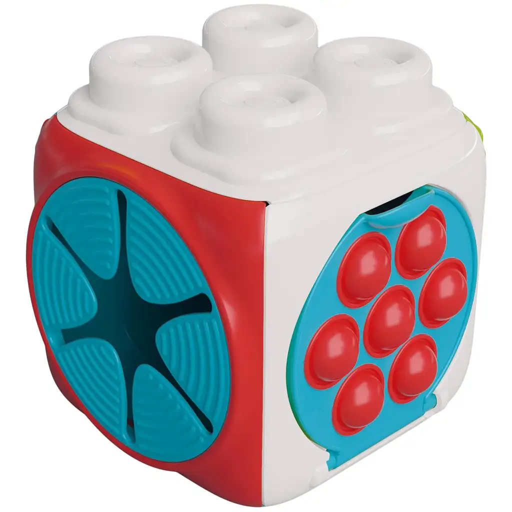 Fähigkeitstraining weicher Würfel Babyspielzeug - Clementoni kép 2