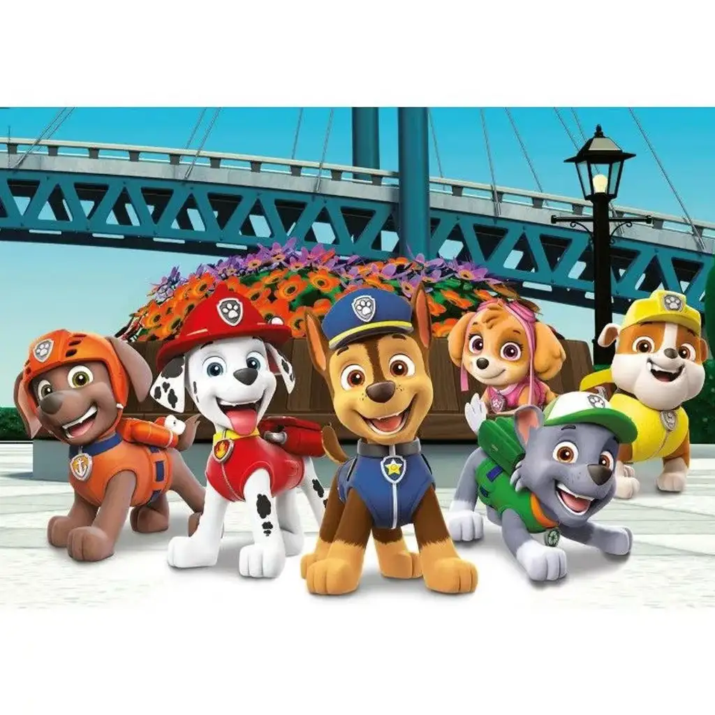 Paw Patrol im Einsatz 104-teiliges Maxi Supercolor Puzzle - Clementoni kép 2