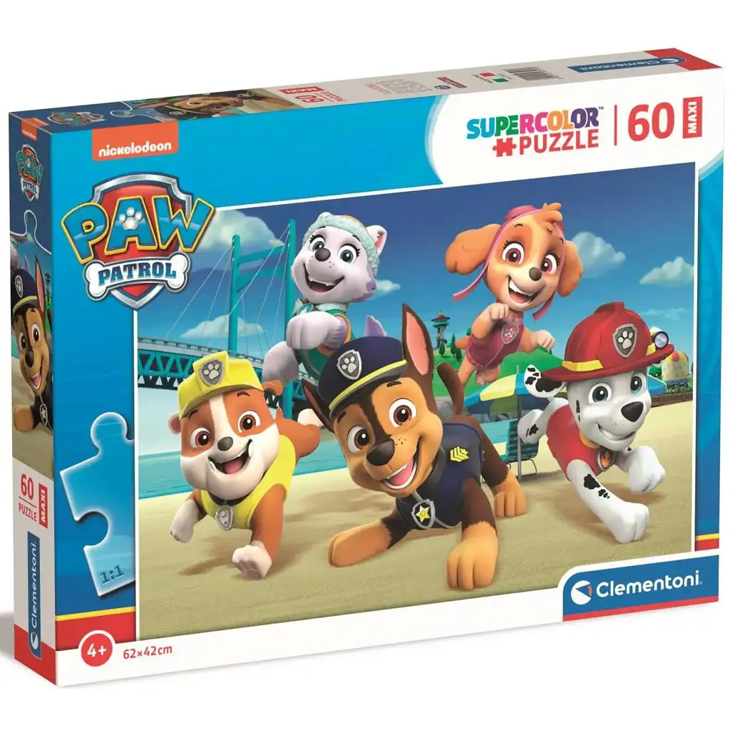 Paw Patrol: Maxi Super Color Puzzle 60 Teile - Clementoni