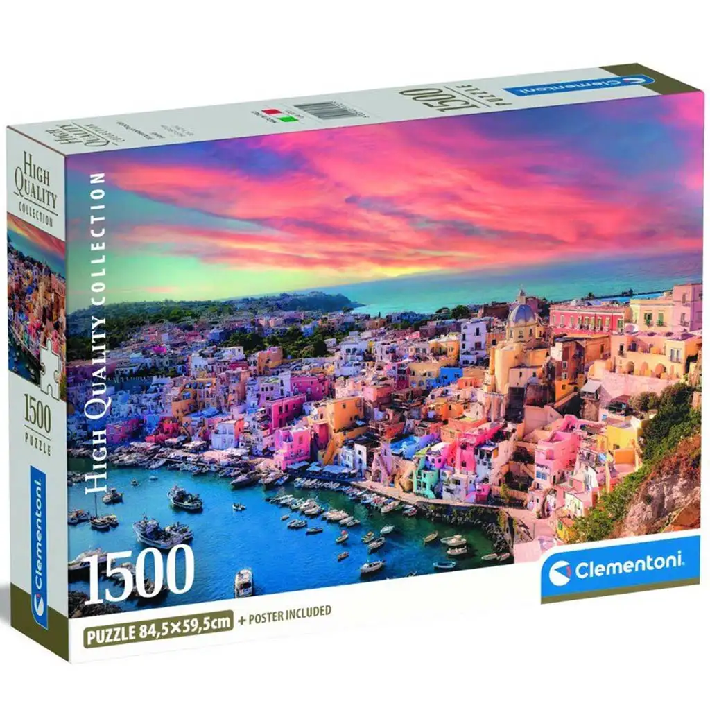 Procida sziget HQC 1500 darabos puzzle - Clementoni kép 1