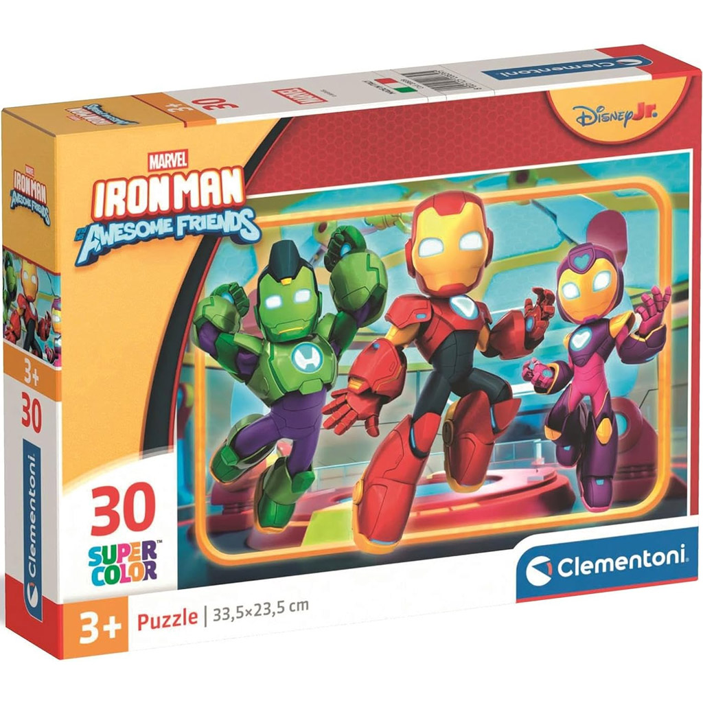 Iron Man und seine wunderbaren Freunde 30-teiliges Puzzle – Clementoni