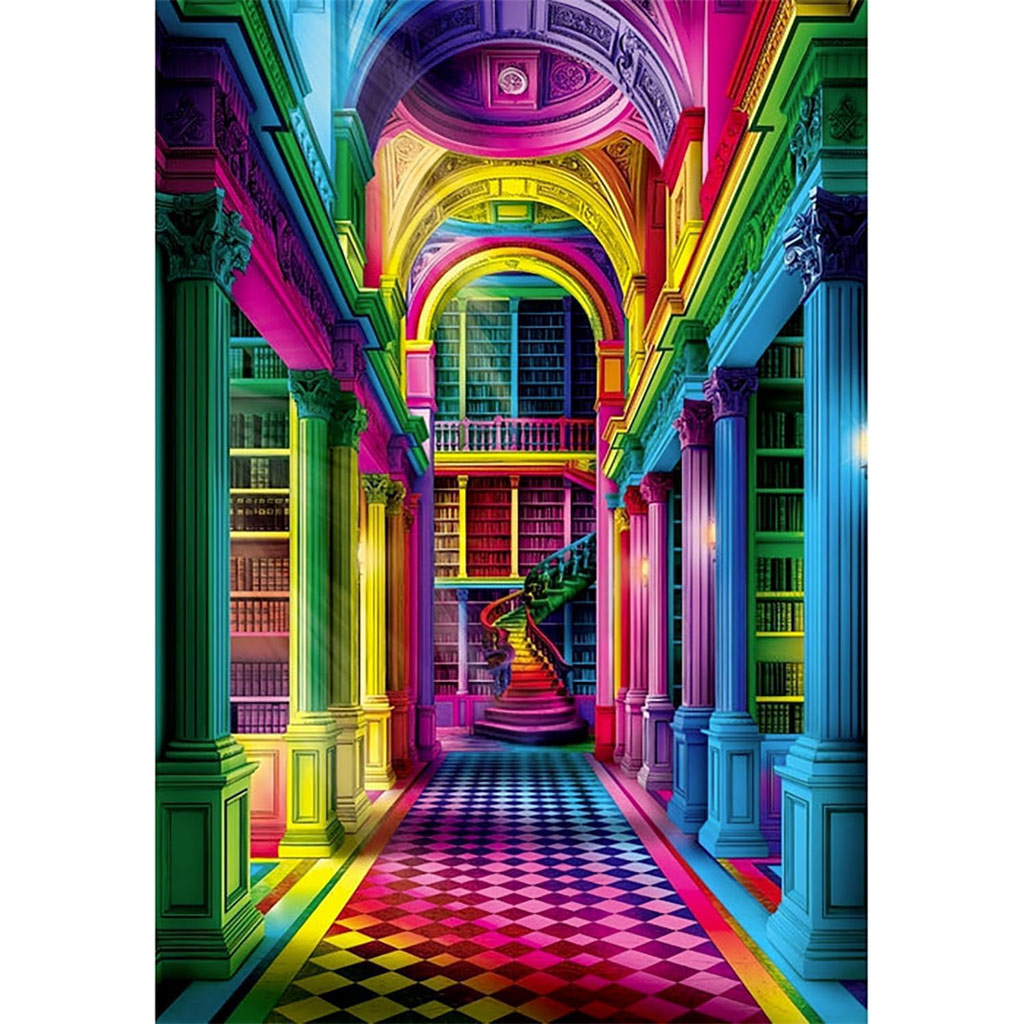 Colorbloom: Athenaeum 1000-teiliges Puzzle - Clementoni kép 2