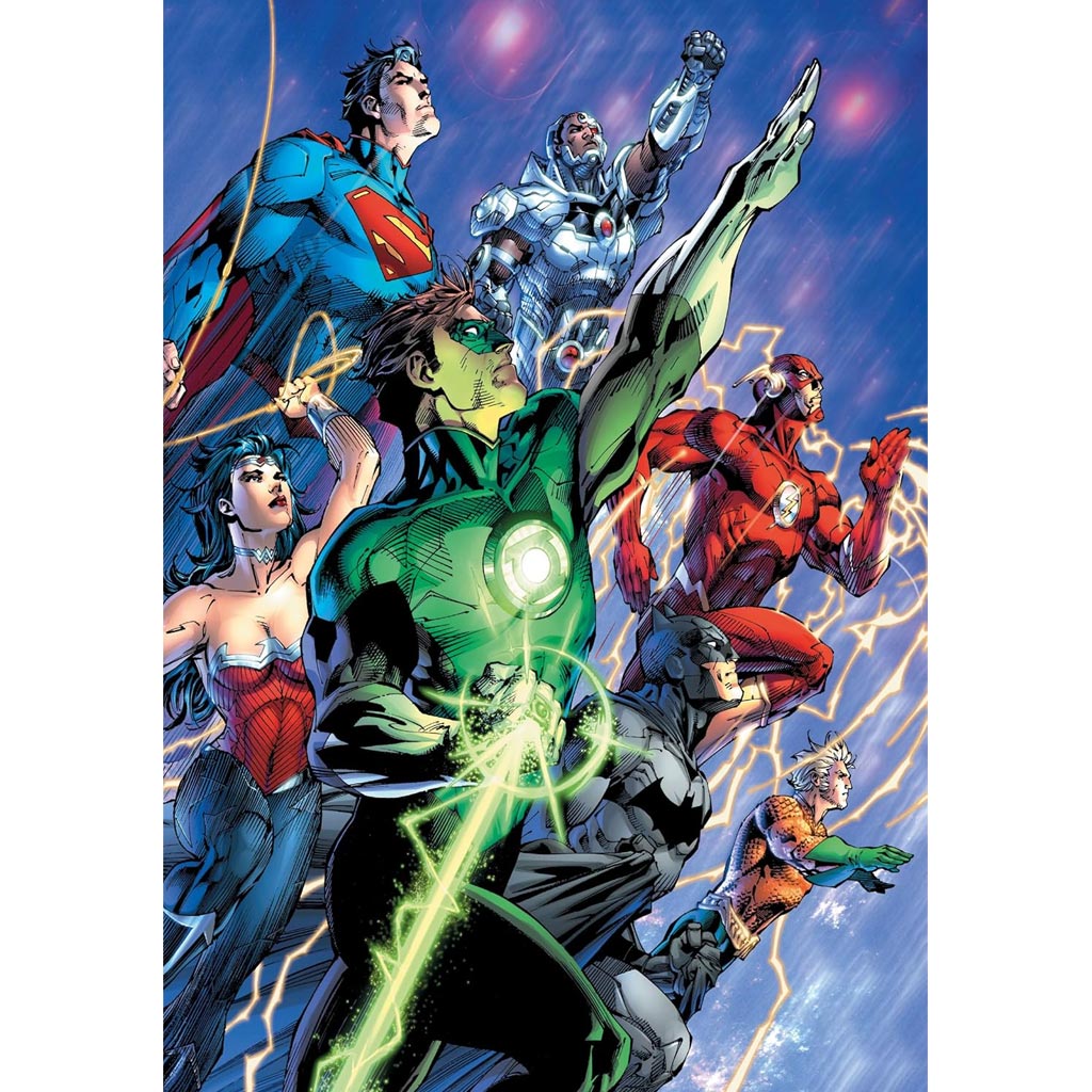 DC Comics Justice League Helden HQC 500-teiliges Puzzle - Clementoni kép 2