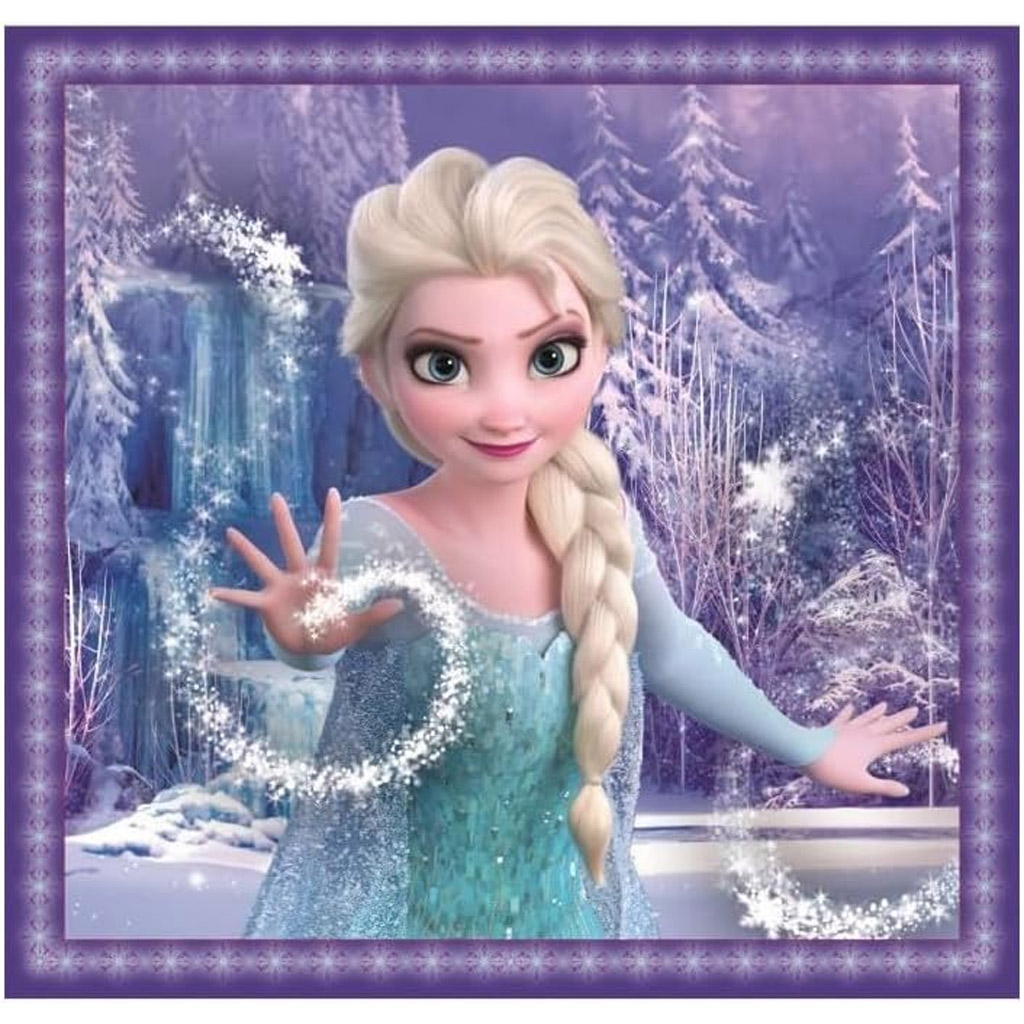 Die Eiskönigin – Lustige Momente 3x48 Teile Supercolor Puzzle – Clementoni kép 2