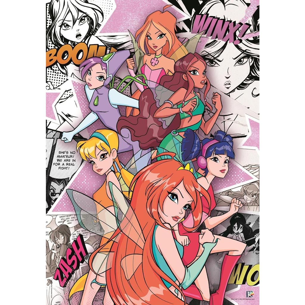 Winx Club Feen 500-teiliges Puzzle – Clementoni kép 2