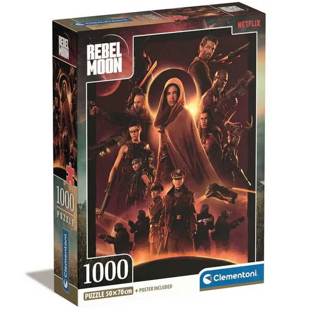 Netflix: Rebel Moon 1000 darabos puzzle - Clementoni kép 1