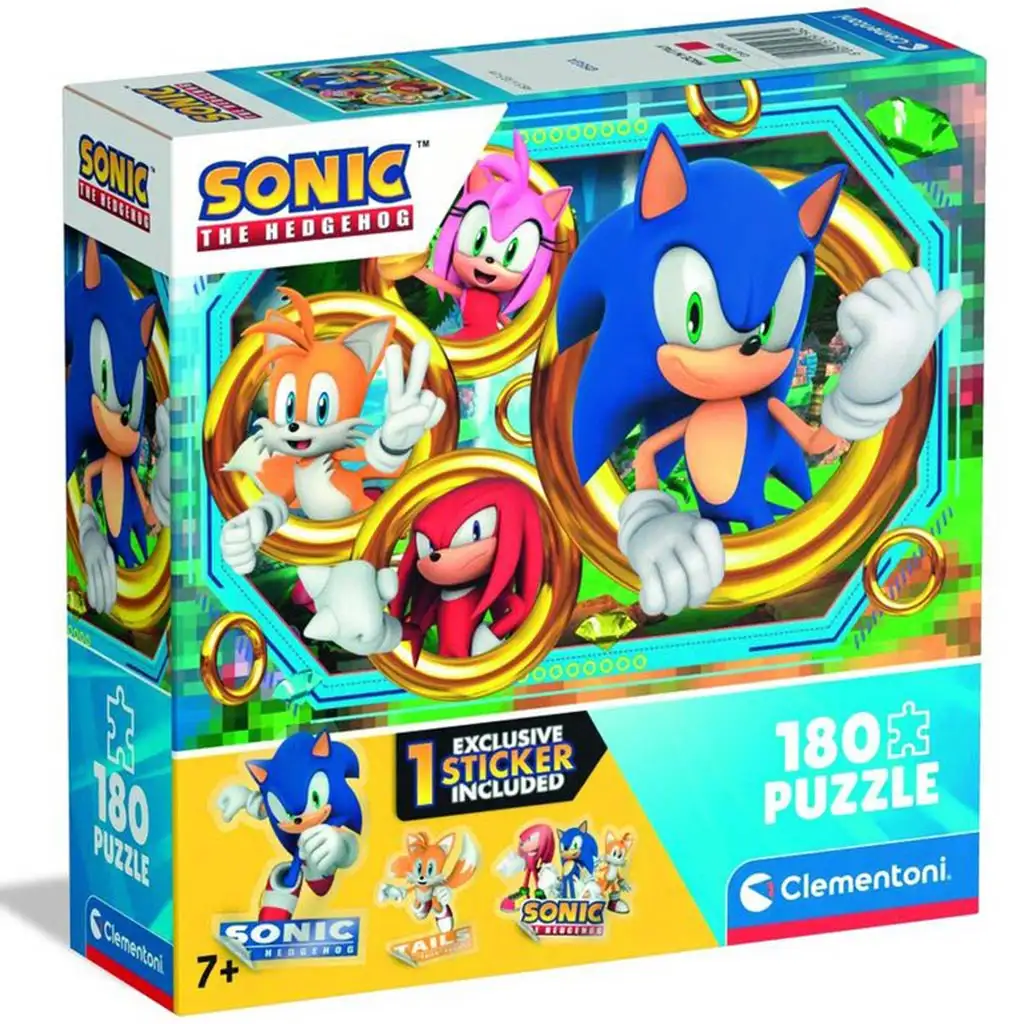 Sonic, der Igel 180-teiliges Puzzle - Clementoni
