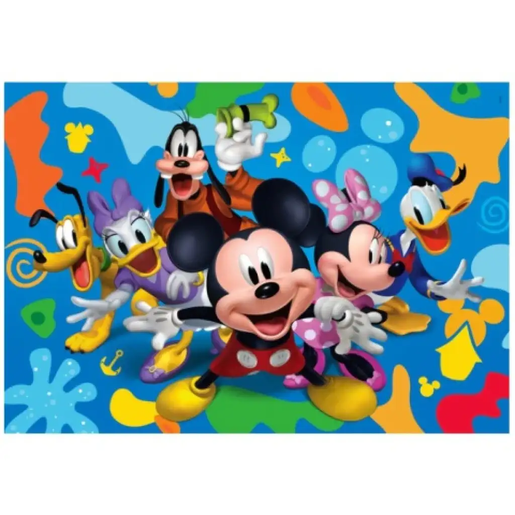 Mickey Maus und seine Freunde Supercolor 104-teiliges Puzzle - Clementoni kép 2