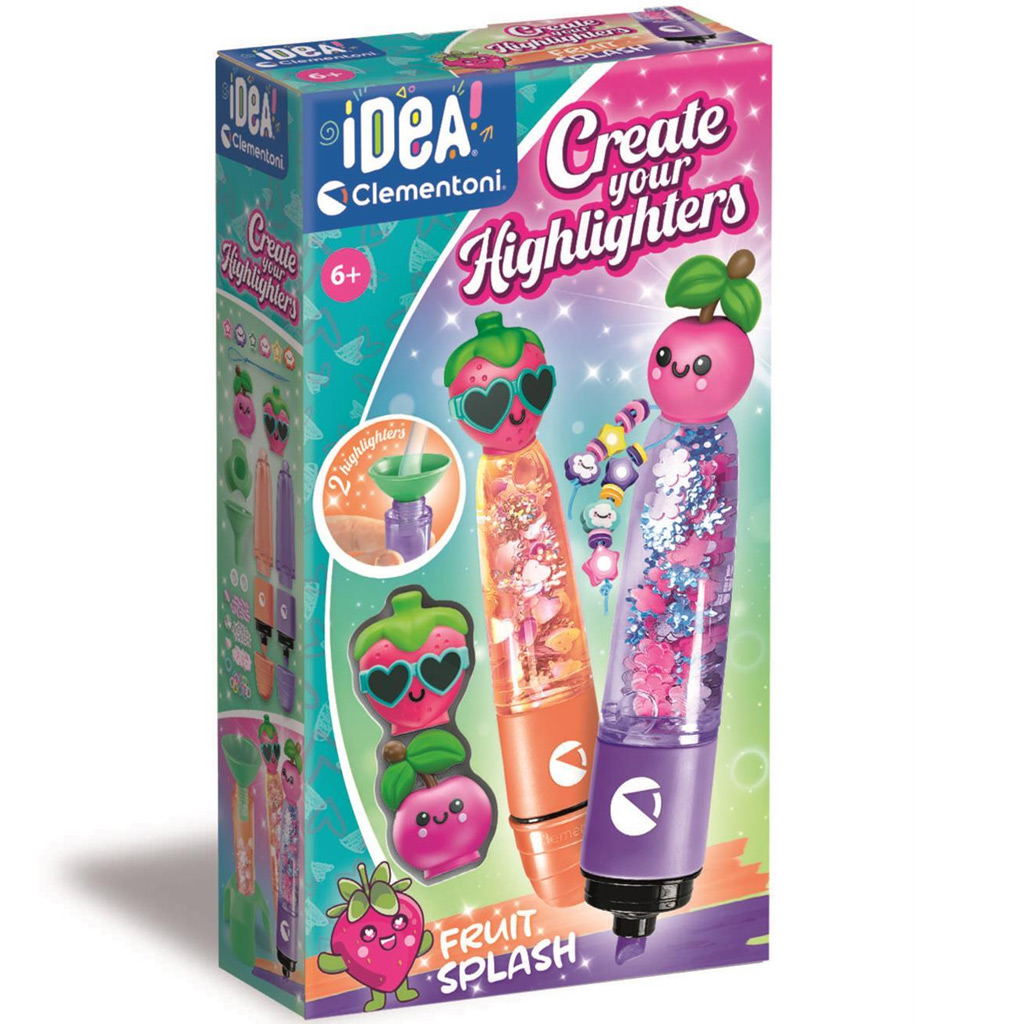 Idea! Gyümölcsök szövegkiemelő készítő szett - Clementoni kép 1