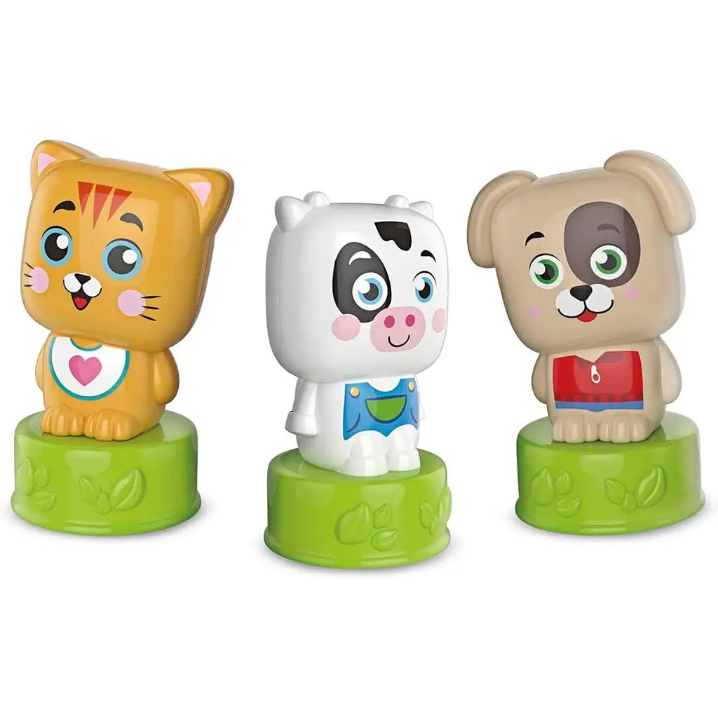 Clemmy Puha édes állatkák játékszett - Clementoni kép 2