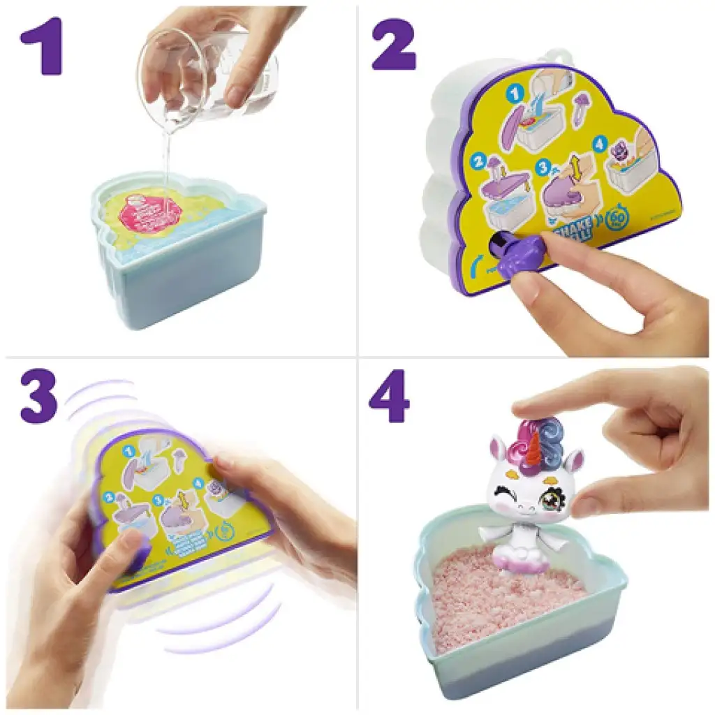 Cloudees Überraschungstierchen-Paket - Mattel kép 3