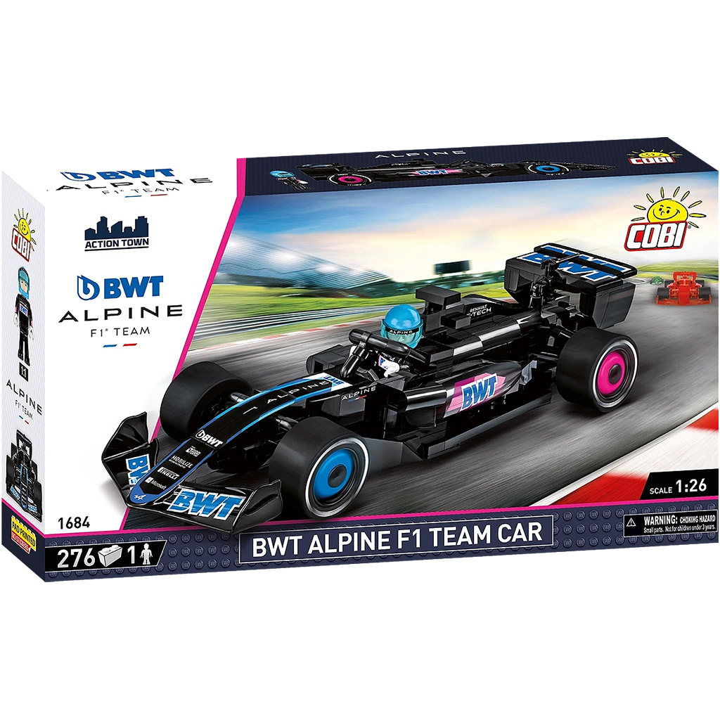 COBI: BWT Alpine F1 Team Rennwagen-Bauset (1684)