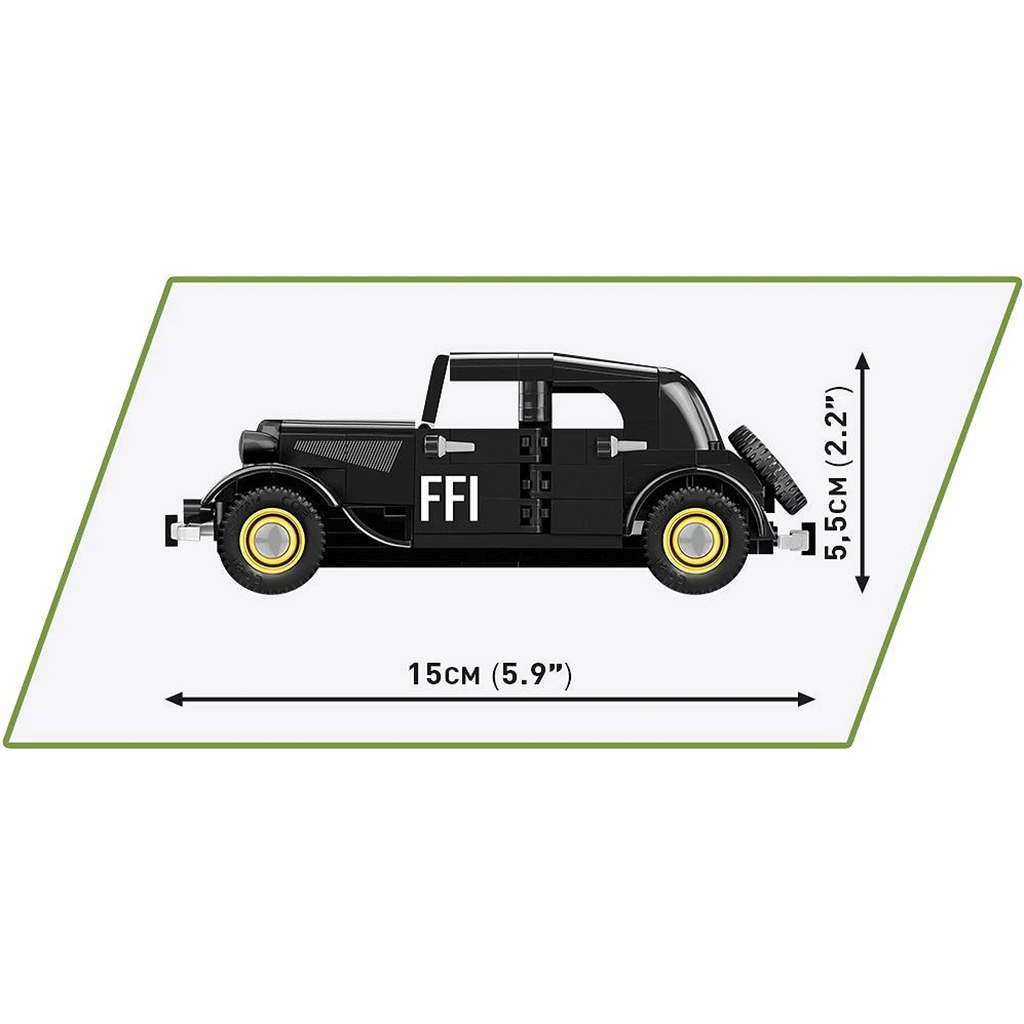 COBI: Citroën Traction 11CV BL Auto-Bausatz (2266) kép 3