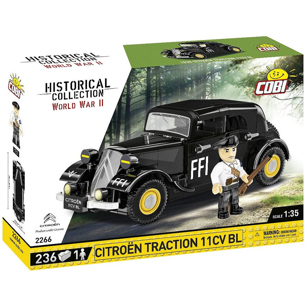 COBI: Citroën Traction 11CV BL Auto-Bausatz (2266)