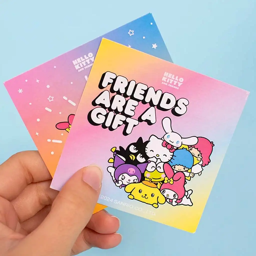 Hello Kitty Überraschungsbox mit Figur und Aufklebern kép 2