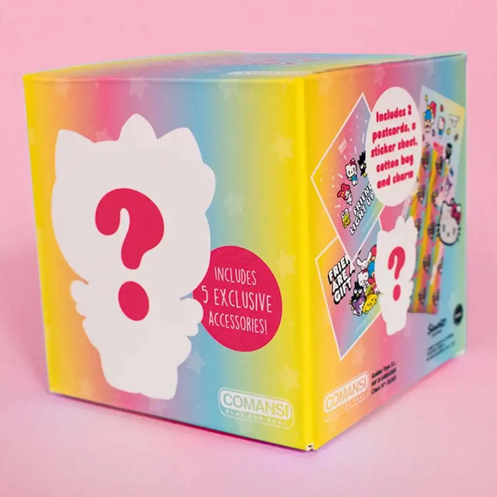 Hello Kitty Überraschungsbox mit Figur und Aufklebern kép 3