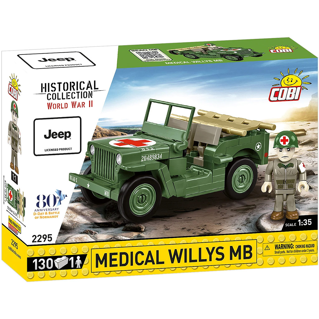COBI: Medical Willys MB Spielzeug-Bausatz (2295)