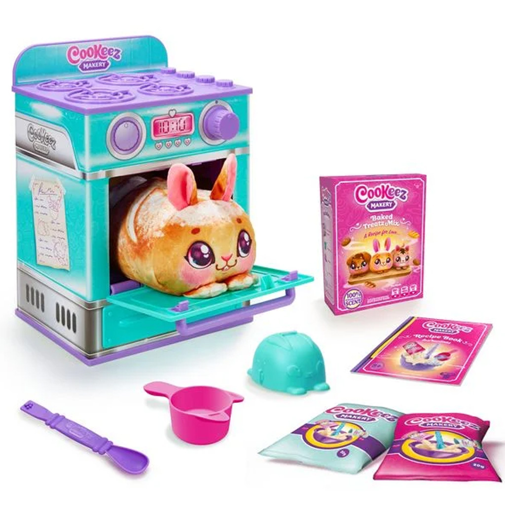 COOKEEZ Makery: Türkises Backset mit Überraschungs-Plüschtier kép 3