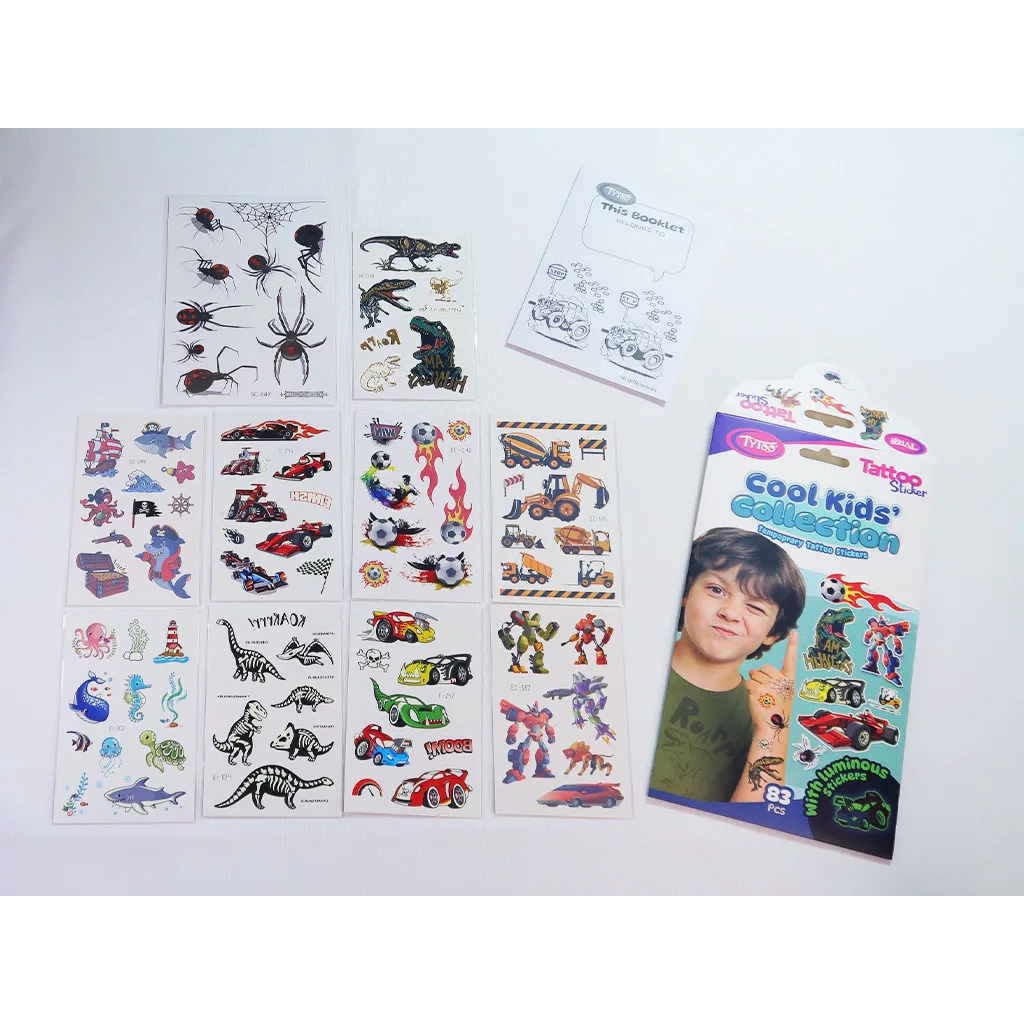 TyToo: Cool Kids Collection Tattoo Sticker Set kép 4