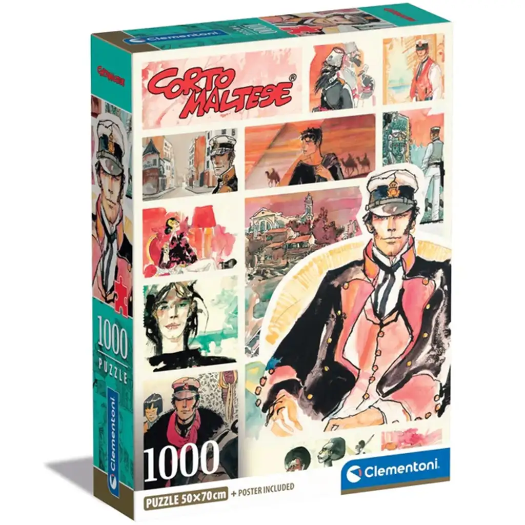 Corto Maltes 1000db-os puzzle - Clementoni kép 1