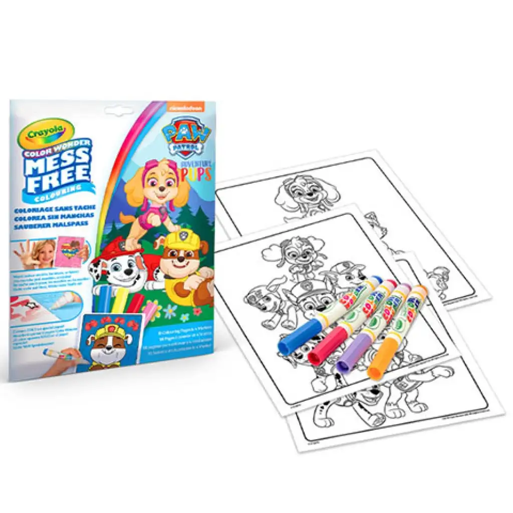 Crayola: Color Wonder Paw Patrol malfreier Malblock kép 2