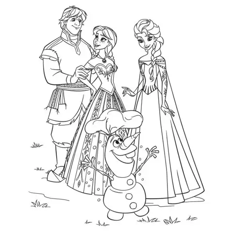 Crayola: Frozen 2 Malbuch, Ausmalbuch und Stickerheft kép 4