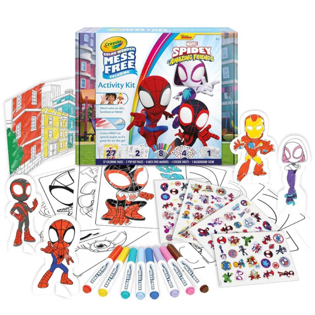 Crayola: Color Wonder Spider-Man – Póki Beschäftigungs- und Kreativset