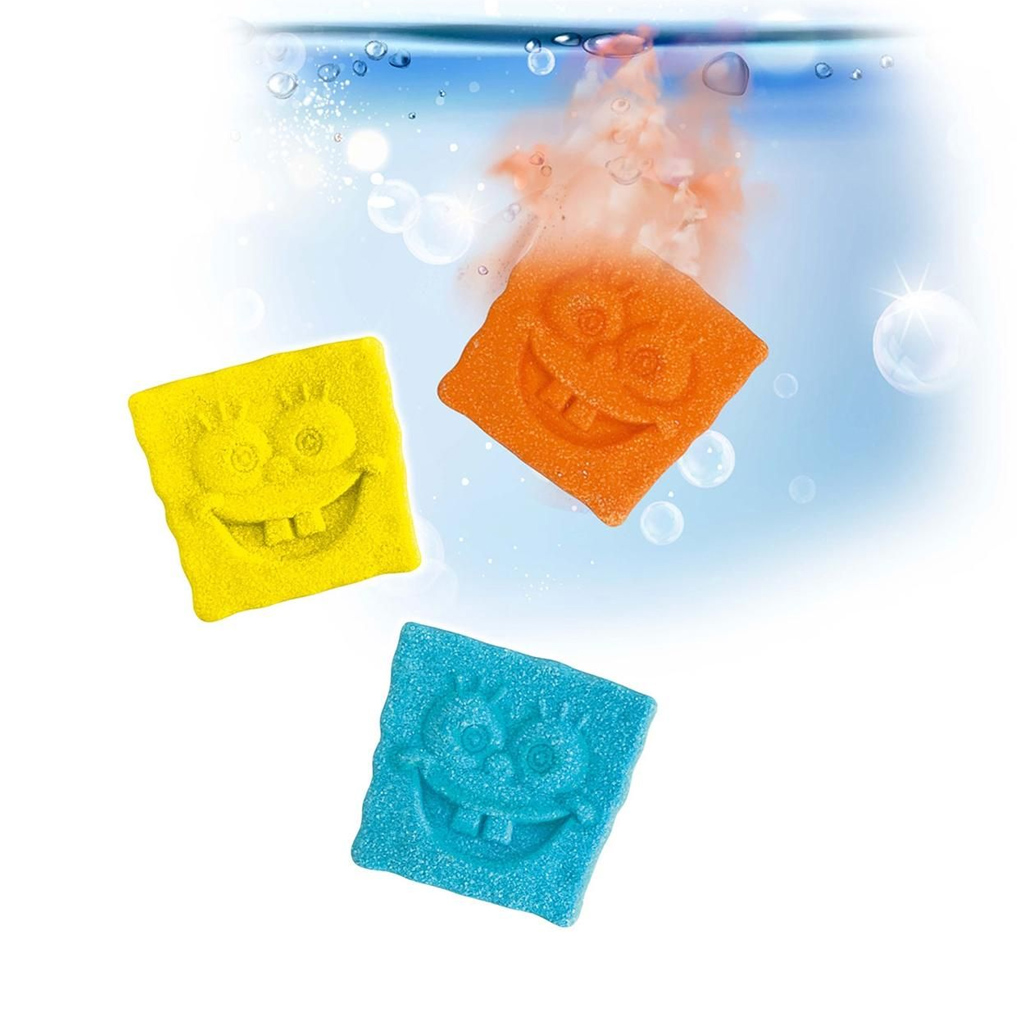 Craze Inkee: Vegane Badebombe in Form – SpongeBob mit Popcorn-Duft, 3er-Pack kép 2