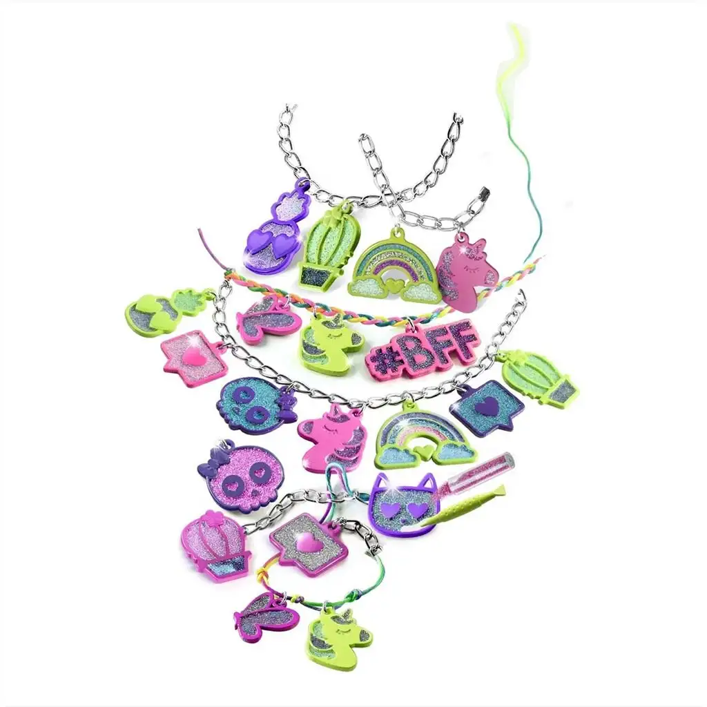 Crazy Chic: Kreatives Set mit bunten Medaillons - Clementoni kép 2