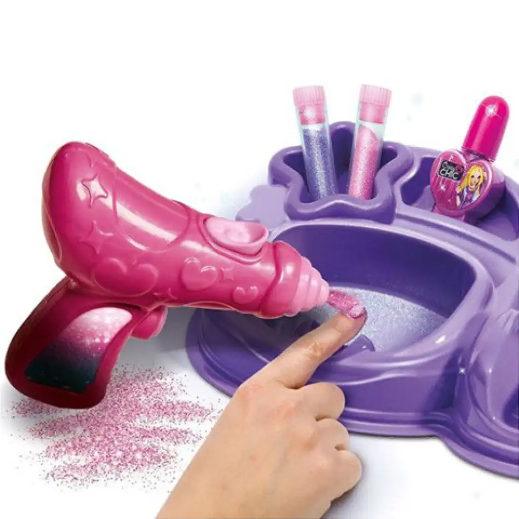 Crazy Chic Glitter Pen glitzernde Nägel Set - Clementoni kép 4