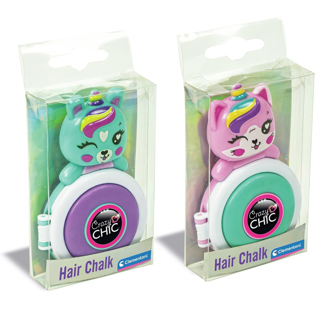 Crazy Chic: Haarkreide, verschiedene Varianten, 1 Stück – Clementoni kép 2