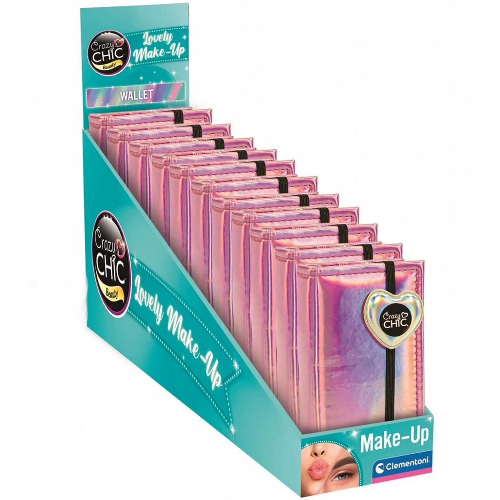 Crazy Chic: Glitzernde Make-up-Palette im Portemonnaie-Stil - Clementoni