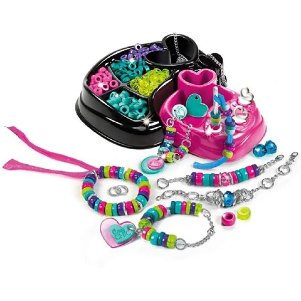Crazy Chic Multicolour Style Armbandherstellungsset - Clementoni kép 2