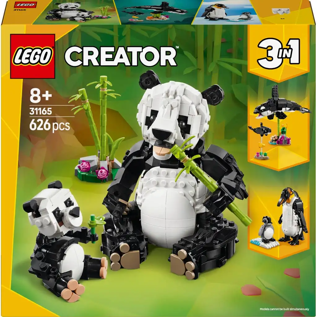 LEGO® Creator: Vadállatok: Pandacsalád (31165) kép 1