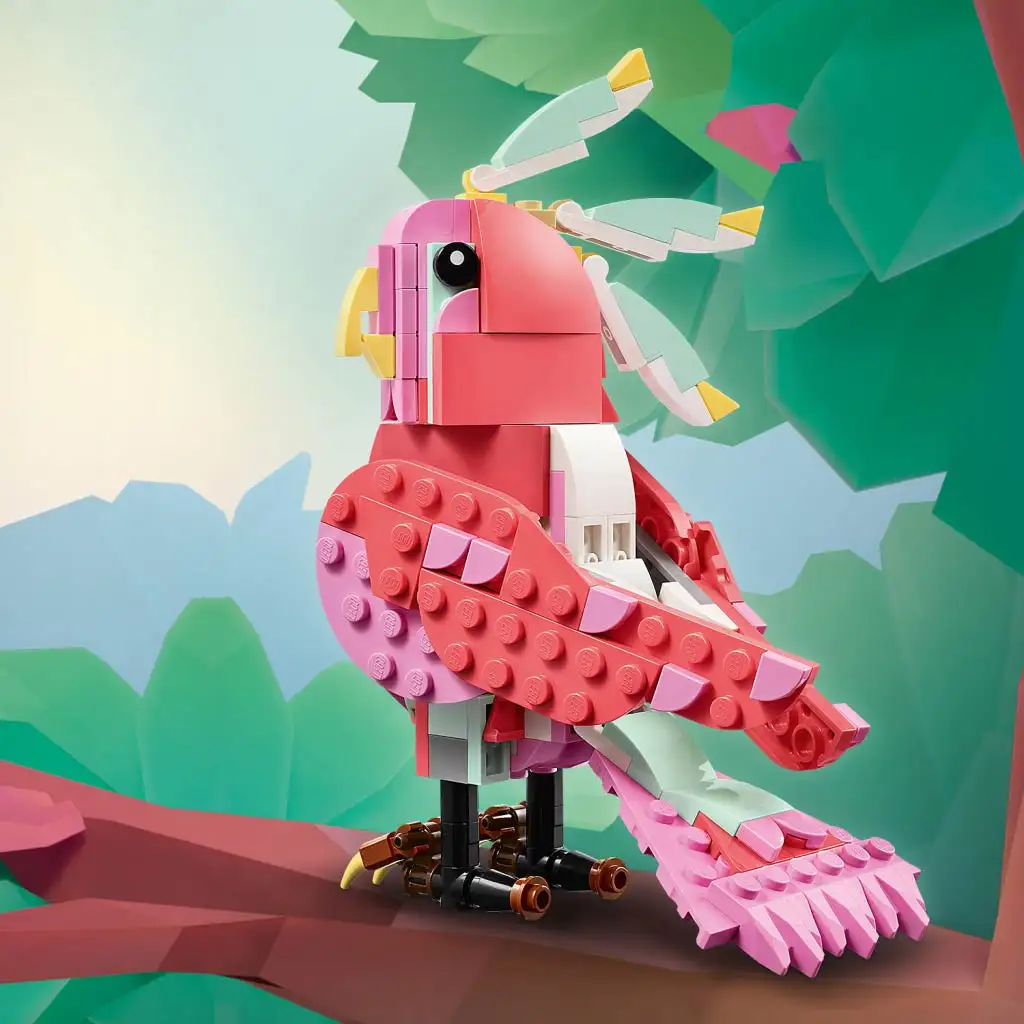 LEGO® Creator: Wilde Tiere: Rosa Flamingo (31170) kép 4