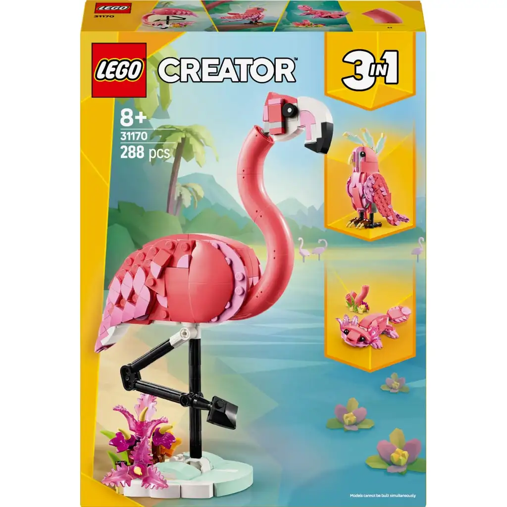 LEGO® Creator: Wilde Tiere: Rosa Flamingo (31170)