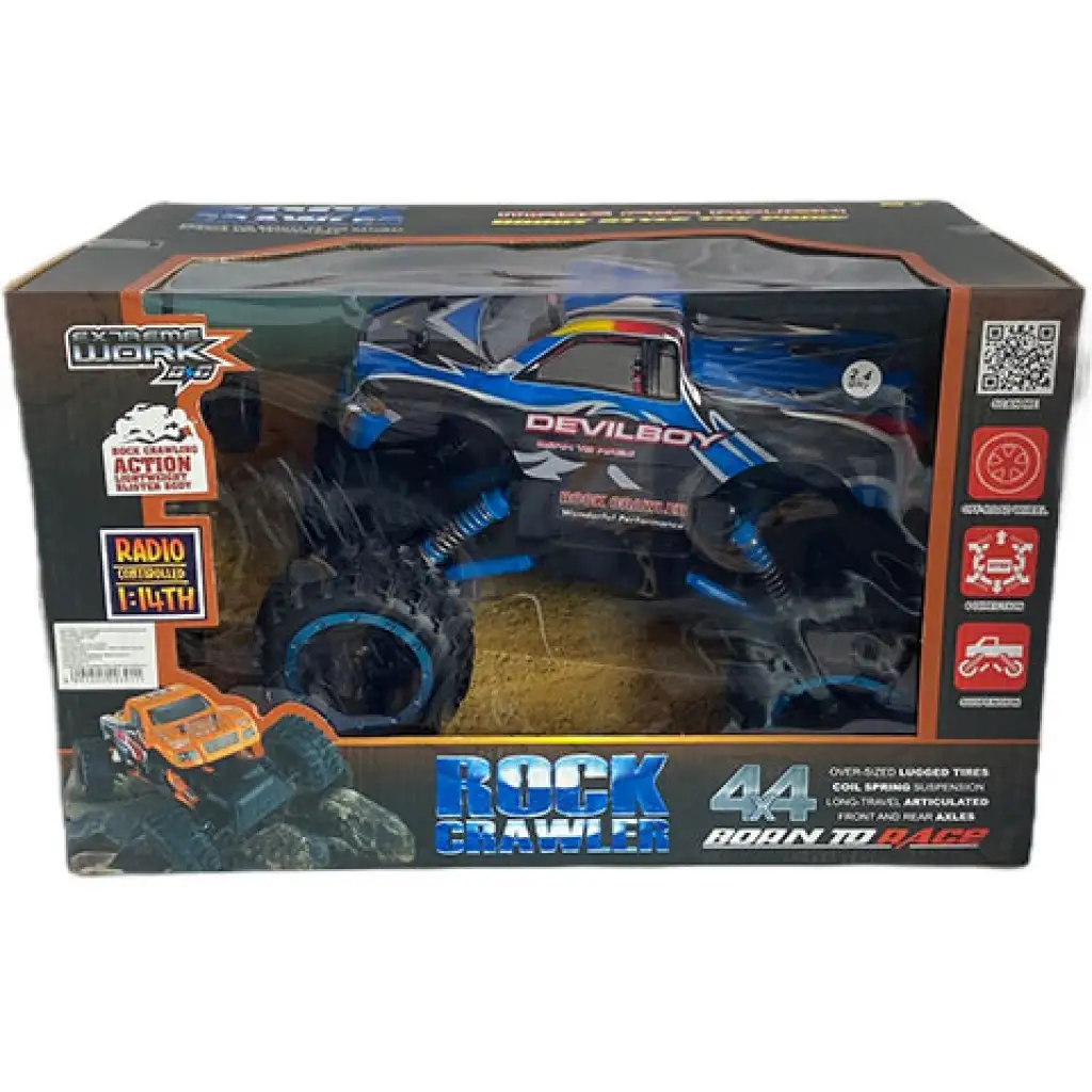 Premium Cross-Country Pick-up ferngesteuertes Geländefahrzeug 1/14 30cm 27MHz in zwei Varianten kép 5