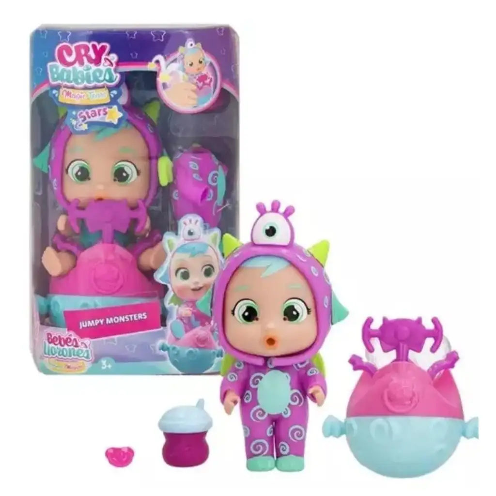 Cry Babies: Magic Tears Stars Jumpy Monsters Baby in verschiedenen Varianten 1 Stück kép 3