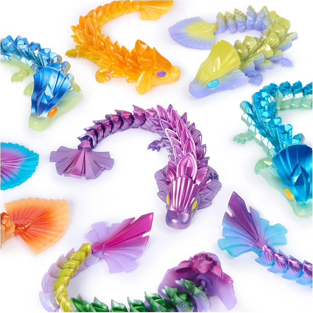 CrystaLynx: Sammelbare kleine Drachen - Spin Master kép 4