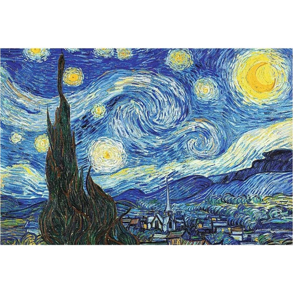 ArtFrame: Van Gogh - Csillagos éj 500db-os puzzle kerettel - Trefl kép 2
