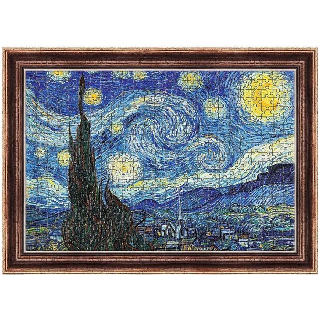 ArtFrame: Van Gogh - Csillagos éj 500db-os puzzle kerettel - Trefl kép 1