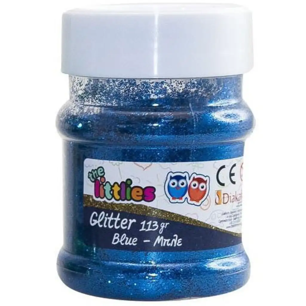 Glitzer in Blau 113g