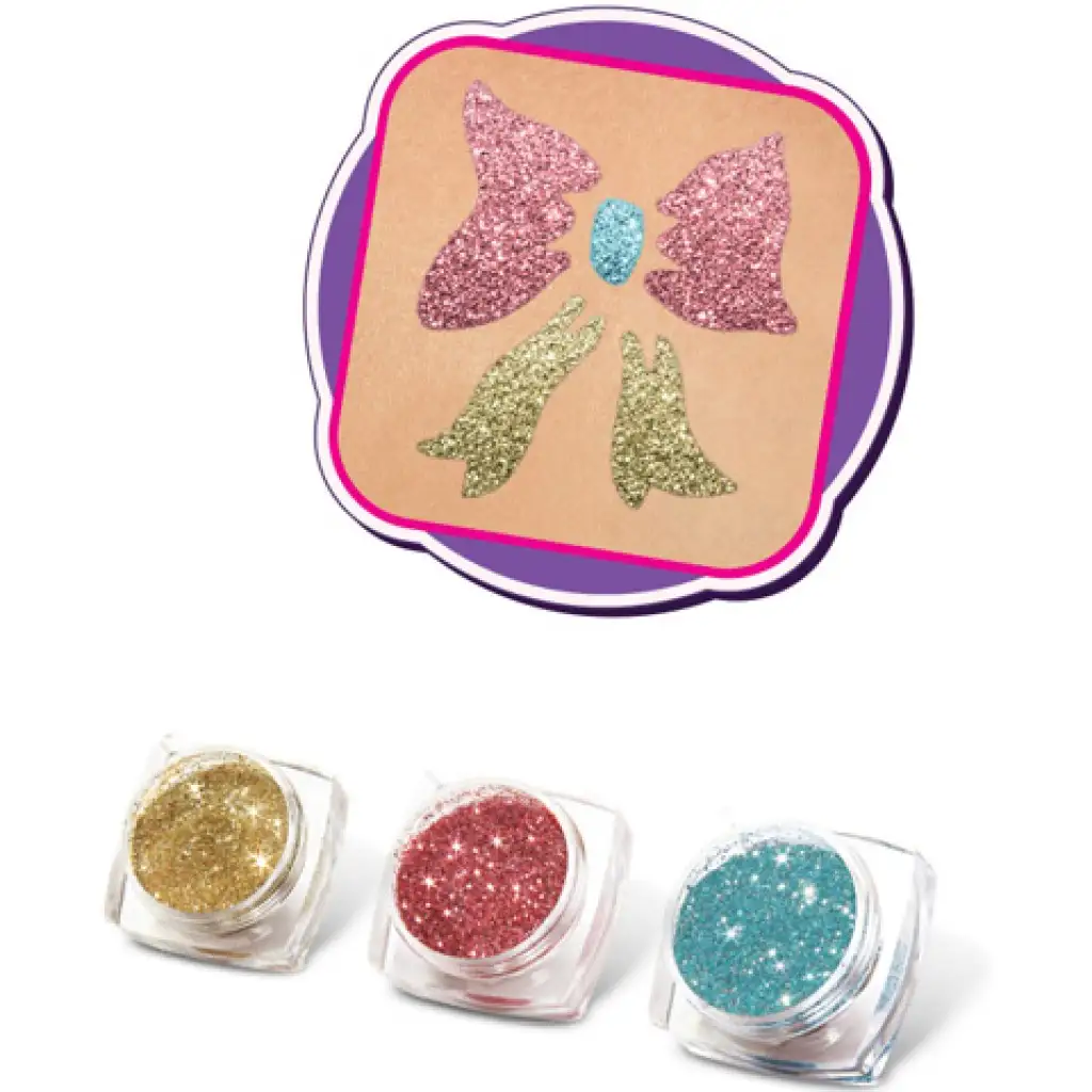 TyToo: Champagner, Lachs und azurblaue Glitzerpulver-Set 3x2,5ml kép 3