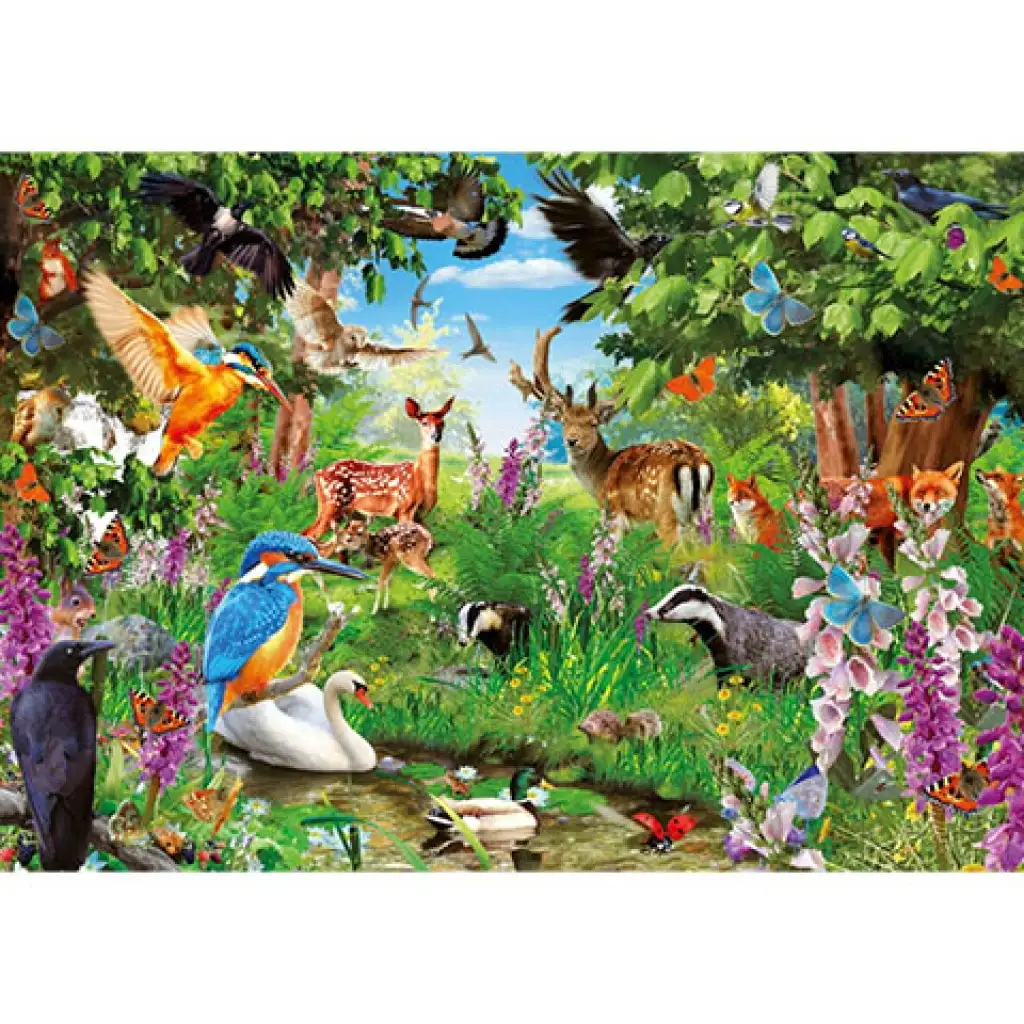 Wundervoller Wald HQC Puzzle 2000 Teile - Clementoni kép 2
