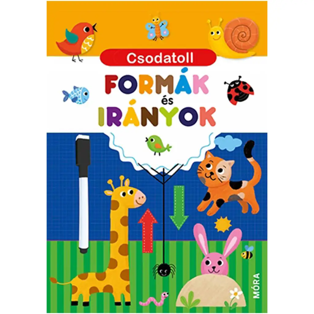 Móra: Zauberfeder - Formen und Richtungen interaktives Beschäftigungsbuch