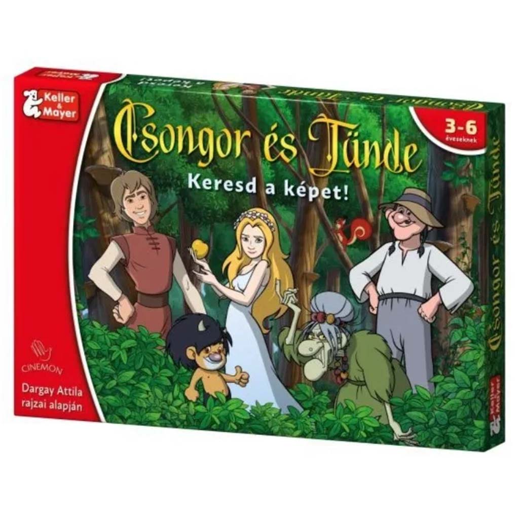 Csongor und Tünde – Finde das Bild Brettspiel