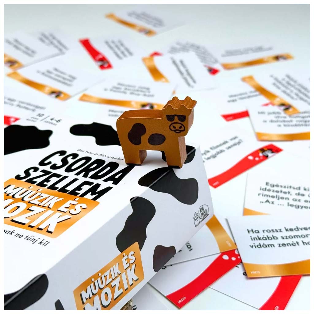 Herdengeist Muuusik und Filme Gesellschaftsspiel kép 3