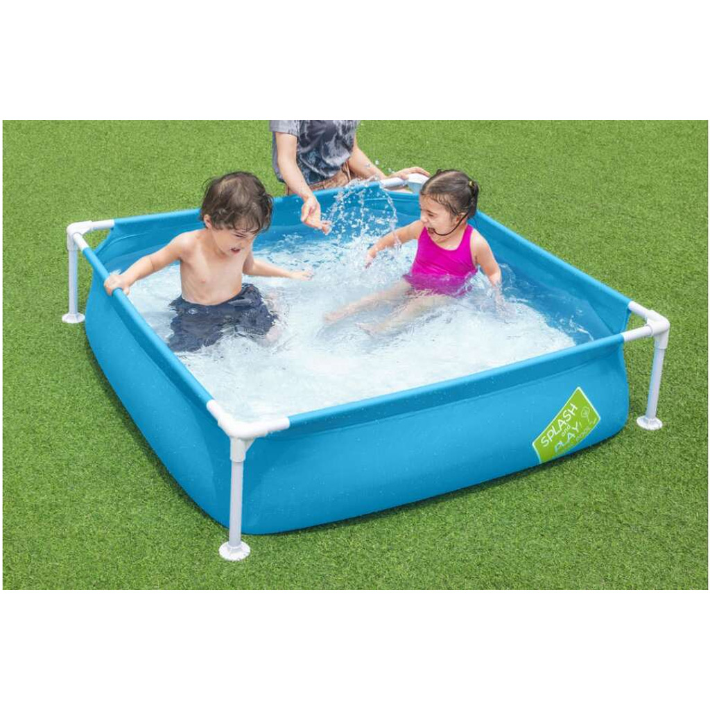 Bestway: Steel Pro fémvázas medence 122x122x30,5cm kép 2